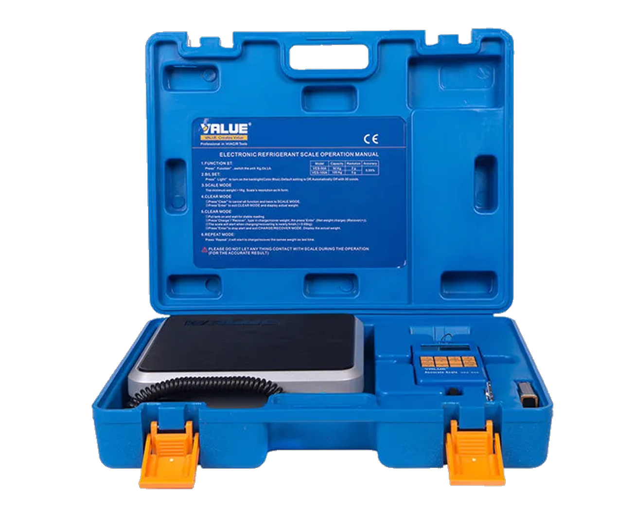 Весы для фреона Value VES-50A, до 50 кг, кейс